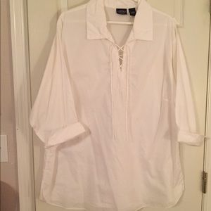 Sonoma 1X shirt with 3/4 sleeve